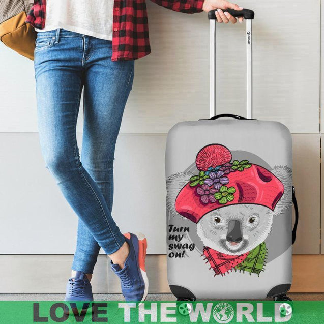 KOALA 10 LUGGAGE COVER - BN02-LUGGAGE COVERS-HP Arts-Luggage Covers - Koala 09-Small 18-22 in / 45-55 cm-Vibe Cosy™