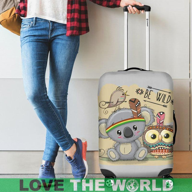 KOALA 12 LUGGAGE COVER - BN02-LUGGAGE COVERS-HP Arts-Luggage Covers - Koala 12-Small 18-22 in / 45-55 cm-Vibe Cosy™