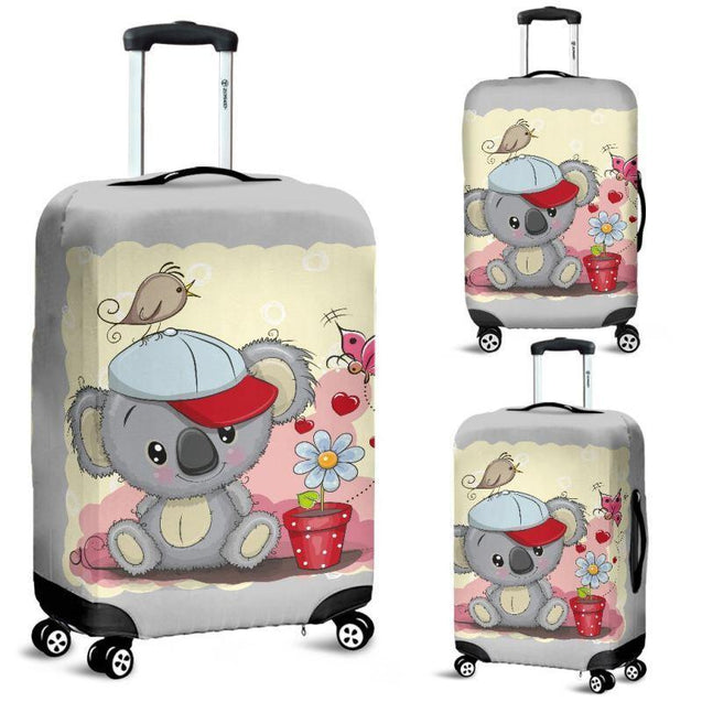 KOALA 13 LUGGAGE COVER - BN02-LUGGAGE COVERS-HP Arts-Luggage Covers - Koala 13-Small 18-22 in / 45-55 cm-Vibe Cosy™