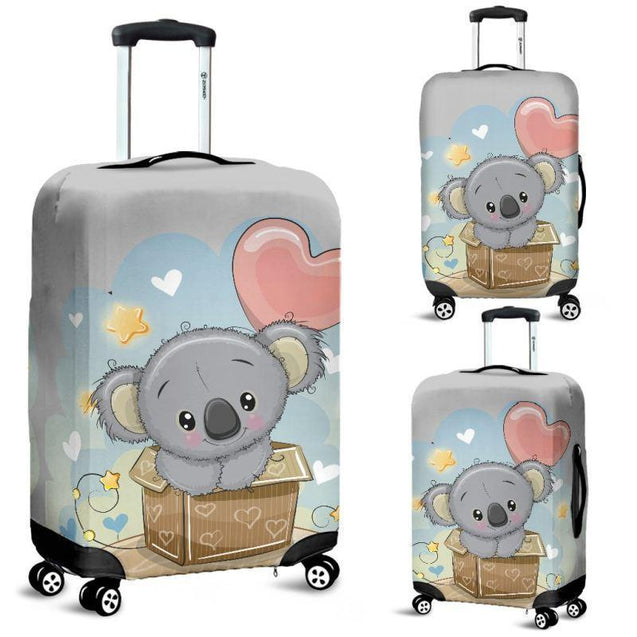 KOALA 14 LUGGAGE COVER - BN02-LUGGAGE COVERS-HP Arts-Luggage Covers - Koala 14-Small 18-22 in / 45-55 cm-Vibe Cosy™