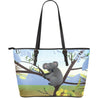 KOALA AUSTRALIA LARGE LEATHER TOTE BAG C1-LEATHER TOTES-HP Arts-KOALA AUSTRALIA LARGE LEATHER TOTE BAG C1-Vibe Cosy™