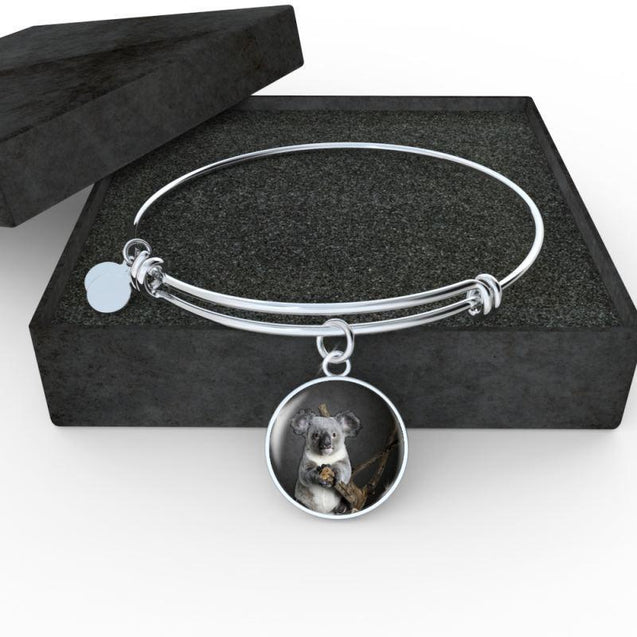 KOALA BANGLE NH1-BANGLES-HP Arts-Bangle-Bracelet adjustable-Vibe Cosy™