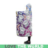 KOALA GALAXY PATTERN HOODED BLANKET - BN02-HOODED BLANKETS-HP Arts-One Size-koala Hooded Blanket 60''x50''-Vibe Cosy™
