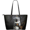 Koala Large Leather Tote Bag-LEATHER TOTES-HP Arts-Koala-Vibe Cosy™