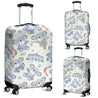 KOALA PATTERN 2 AUSTRALIA LUGGAGE COVER H21-LUGGAGE COVERS-HP Arts-Luggage Covers - KOALA PATTERN 2 AUSTRALIA LUGGAGE COVER NA1-Small 18-22 in / 45-55 cm-Vibe Cosy™