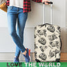 KOALA PATTERN 3 AUSTRALIA LUGGAGE COVER H21-LUGGAGE COVERS-HP Arts-Luggage Covers - KOALA PATTERN LUGGAGE COVER NA1-Small 18-22 in / 45-55 cm-Vibe Cosy™