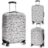 KOALA PATTERN AUSTRALIA LUGGAGE COVER H21-LUGGAGE COVERS-HP Arts-Luggage Covers - KOALA PATTERN AUSTRALIA LUGGAGE COVER NA1-Small 18-22 in / 45-55 cm-Vibe Cosy™