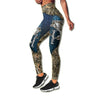 Bass Fishing - blue tattoos Camo Combo Legging + Tank TR230301 - Amaze Style™-Apparel