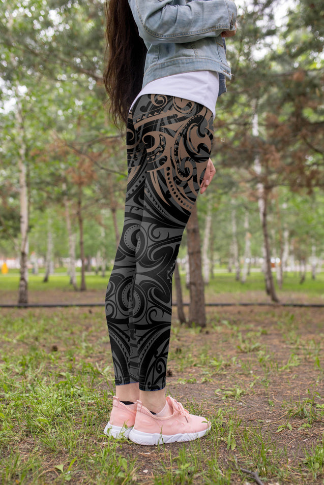 Maori Tattoo Special Leggings-Apparel-HD09-Legging-S-Vibe Cosy™