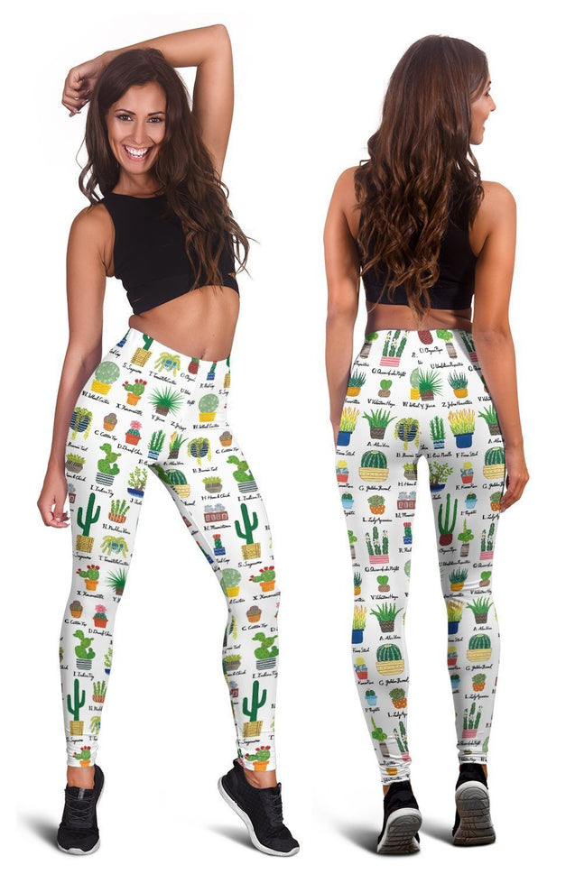 Beautiful Cactus Legging-Apparel-NTH-Legging-S-Vibe Cosy™