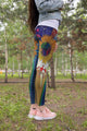 Flower Mushrooms Hippie Leggings-Apparel-NTH-Legging-S-Vibe Cosy™