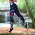 Beautiful Butterfly -Autism Ribbon Combo Tank + Legging JJ290402-Apparel-TA-S-S-Vibe Cosy™