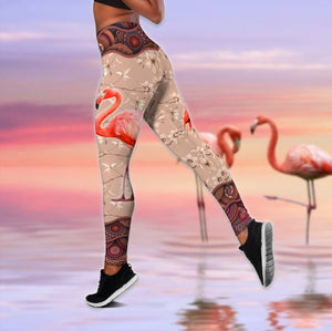 Vintage Flamingo Combo Tank + Legging TR0409201