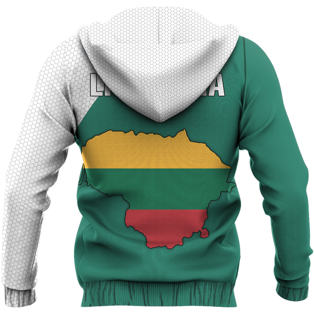 Lithuania Map Special Hoodie-Apparel-Phaethon-Hoodie-S-Vibe Cosy™