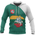 Lithuania Map Special Pullover Hoodie-Apparel-Phaethon-Hoodie-S-Vibe Cosy™