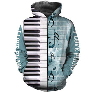 Piano music 3d hoodie shirt for men and women HG12117 - Amaze Style™-Apparel