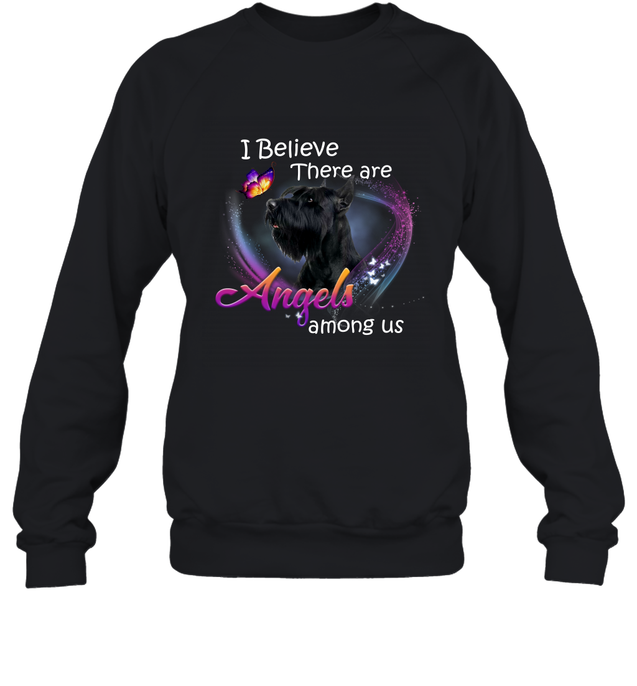 Pi281208 Giant Schnauzer-Apparel-Amsbk-Sweatshirt-Black-S-Vibe Cosy™