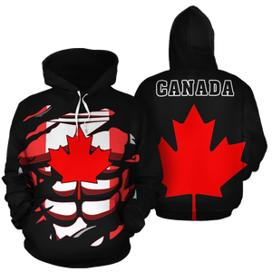 Canada 3d all over printed for man and women PL-Apparel-PL8386-Hoodie-S-Vibe Cosy™