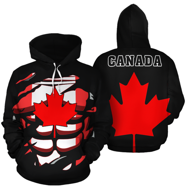 Canada 3d all over printed for man and women PL-Apparel-PL8386-Hoodie-S-Vibe Cosy™