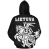 Lithuanian Vytis In Me All-Over Hoodie-Apparel-Phaethon-Zipped Hoodie-S-Vibe Cosy™