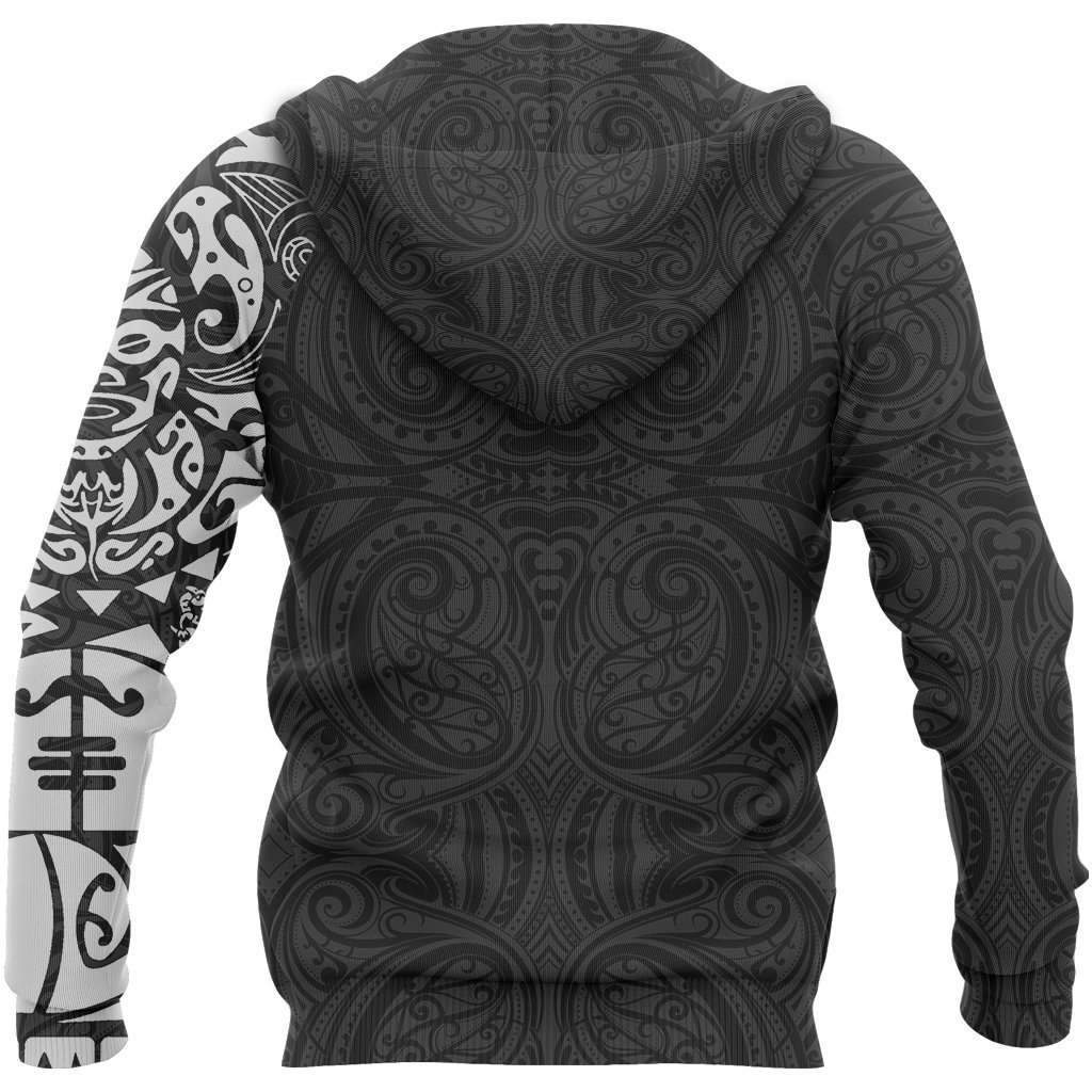Maori Tangaroa Tattoo New Zealand All Over Hoodie HC1202 - Vibe Cosy™