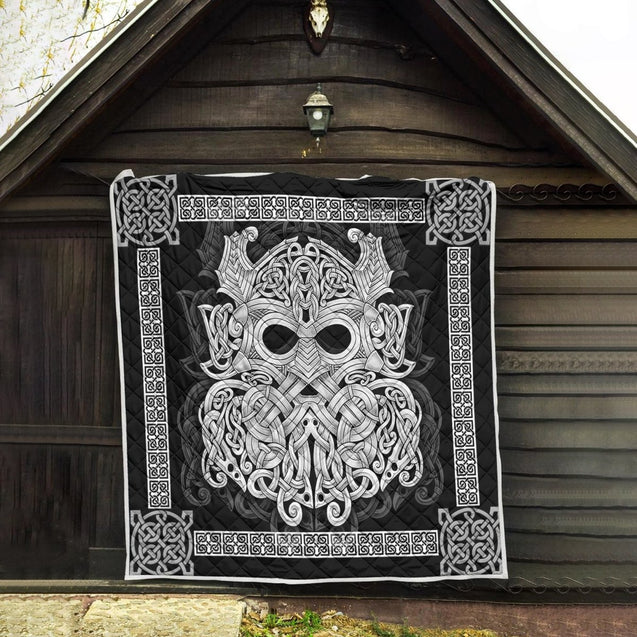 Viking 3D All Over Printed Quilt