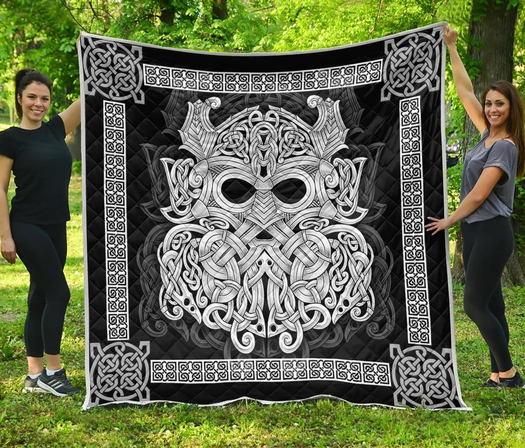 Viking 3D All Over Printed Quilt