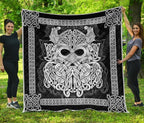 Viking 3D All Over Printed Quilt