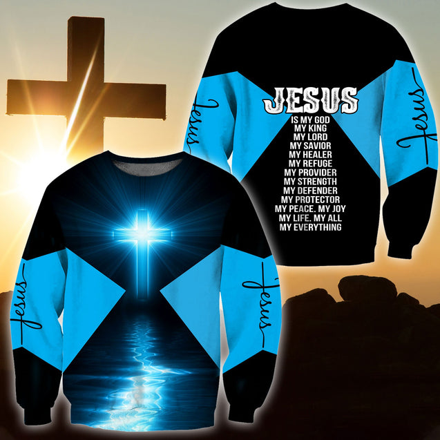 Premium Christian Jesus Catholic 3D Printed Unisex Shirts