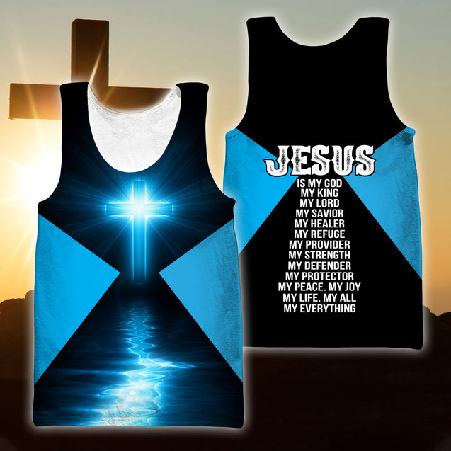 Premium Christian Jesus Catholic 3D Printed Unisex Shirts