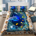 3D Dolphin Bedding Set TN29082001