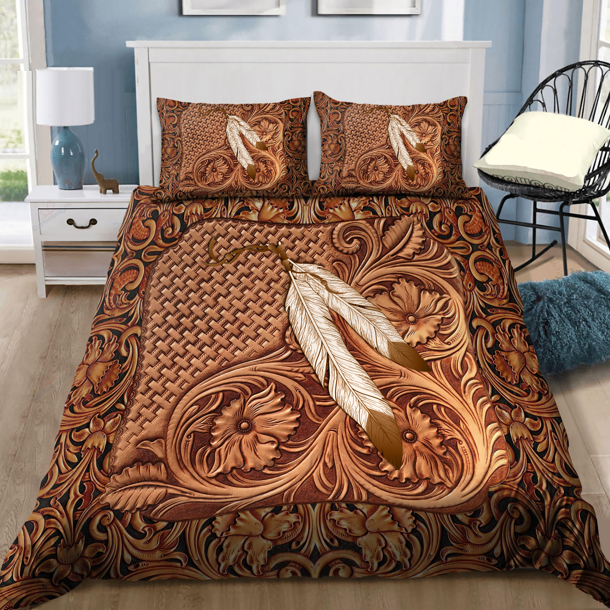 Feather Dreamcatcher 3D Bedding Set