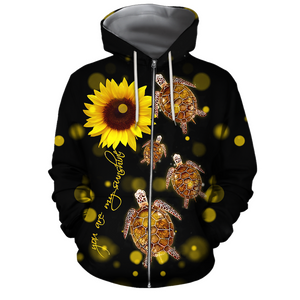 Turtle 3d hoodie shirt for men and women HAC170403-Apparel-HG-Zip hoodie-S-Vibe Cosy™
