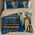 Father and Son Wolf Bedding Set-MEI