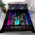 Into The Darkness We Go Bigfoot and Bear Bedding Set MH2608201-MEI
