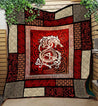 Viking 3D All Over Printed Quilt