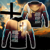 Premium Unisex Hoodie 3D All Over Printed Easter Day Christian Jesus No12 ML