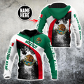 Mexico Hoodie Persionalized 3D All Over Printed Shirts