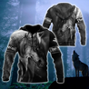 Tattoo Wolf 3D All Over Printed Hoodie For Men and Women DAST19102001