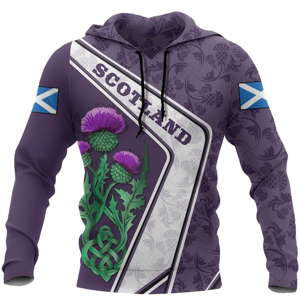 Scottish Thistle Special shirt for men & women NNK022606-Apparel-PL8386-Hoodie-S-Vibe Cosy™