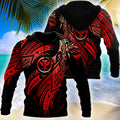 Amazing Hawaii Polynesian Tattoo Unisex Deluxe Hoodie ML