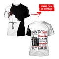 December Man- I Am A Child Of God I Was Born In December 3D All Over Printed Shirts For Men and Women TA10032005S12