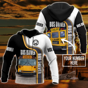 All Over Printed Personalized Bus Driver Hoodie NTN09122004-MEI