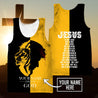 Premium Christian Jesus Catholic Customize Name 3D Printed Unisex Shirts