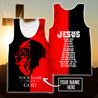 Premium Christian Jesus Catholic Customize Name 3D Printed Unisex Shirts