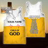 Premium Christian Jesus Catholic Customize Name 3D Printed Unisex Shirts