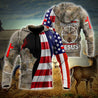 Deer Hunting Jesus Hoodie 3D All Over Printed Shirts For Men MH0409202-LAM