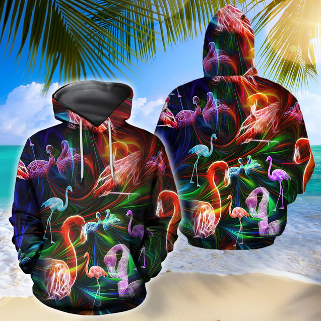 Colorful Flamingo Unisex Shirts