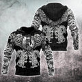 All Over Printed Viking Wolf Hoodie HTT23092001-MEI