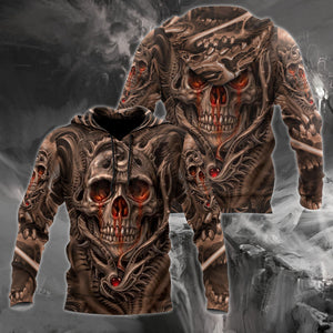 Fantasy Skull Hoodie For Men And Women MEI